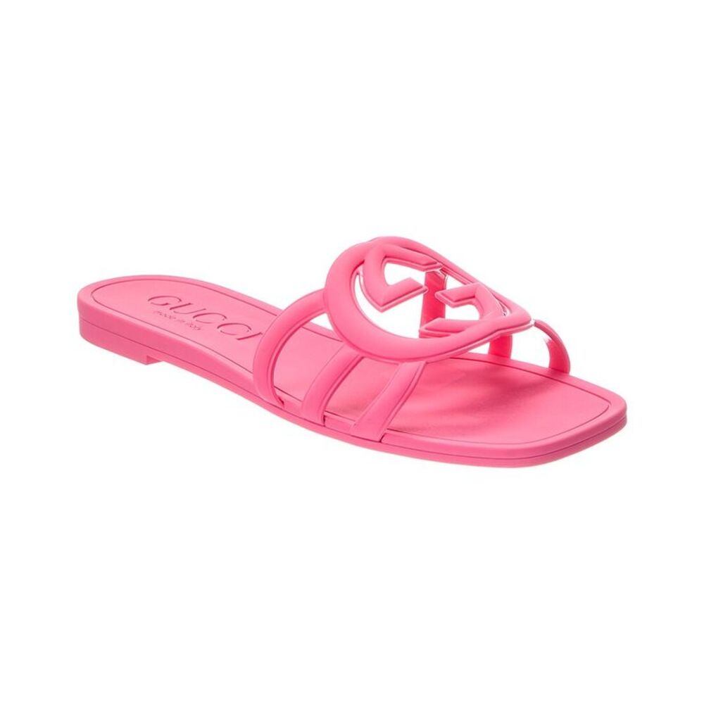 Gucci Interlocking G Rubber Sandal